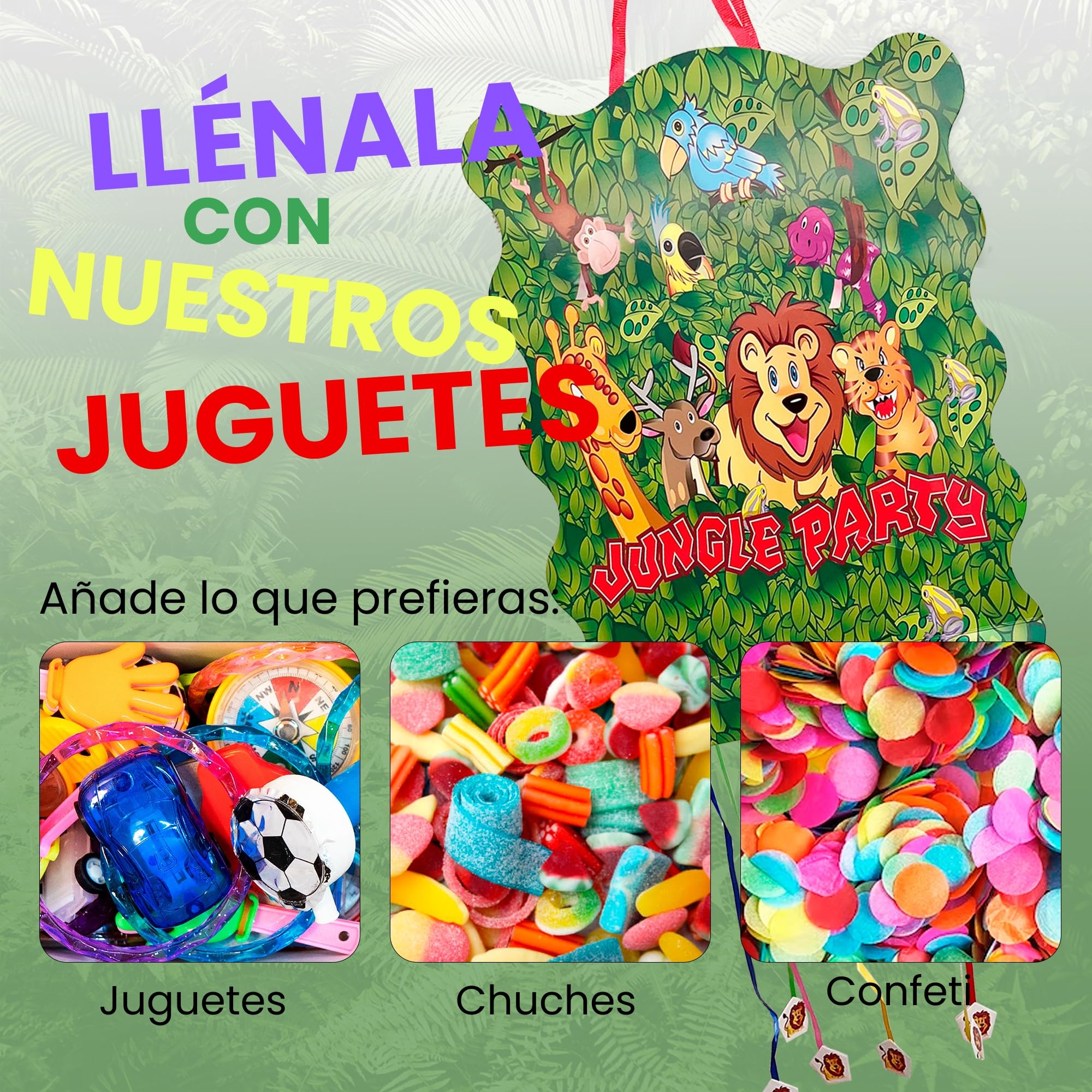 Pinata + Pack 80 pinata filler, Pinata for Kids Parties Piñata, Piñatas, Pinyata, Piñata, Pinyata’s - Image 3