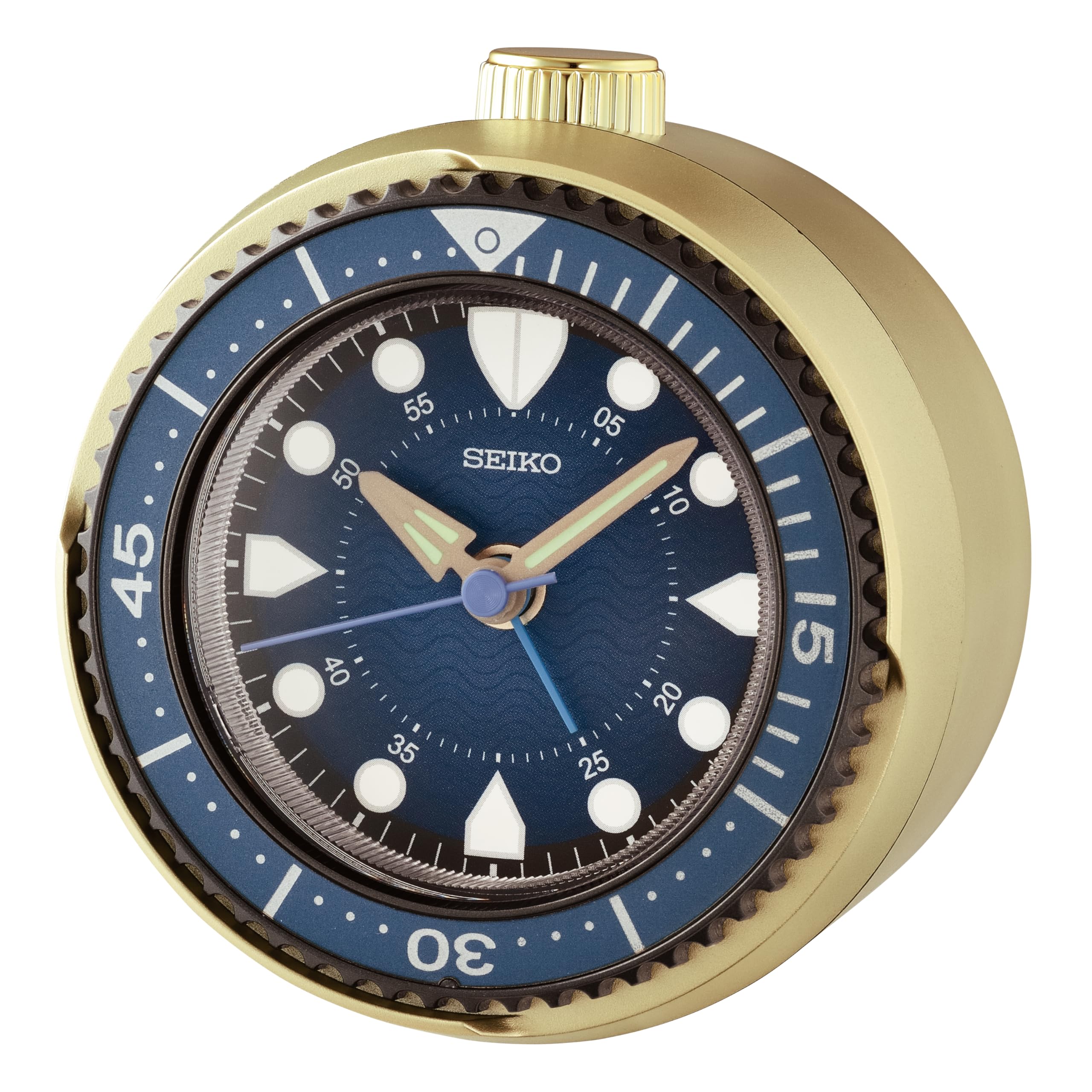 Amazon.com: SEIKO QHE207GLH Watch Face Non Ticking Bedroom Alarm 