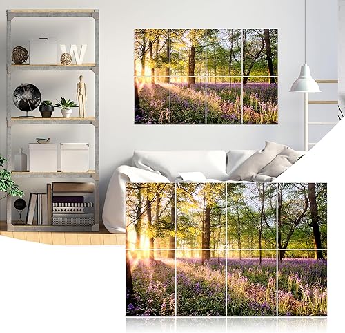 Miniatura 7 de Mollywell Paneles acústicos artísticos, a prueba de sonido, decoración de pared, adecuados para insonorización de habitaciones inspiradas en la