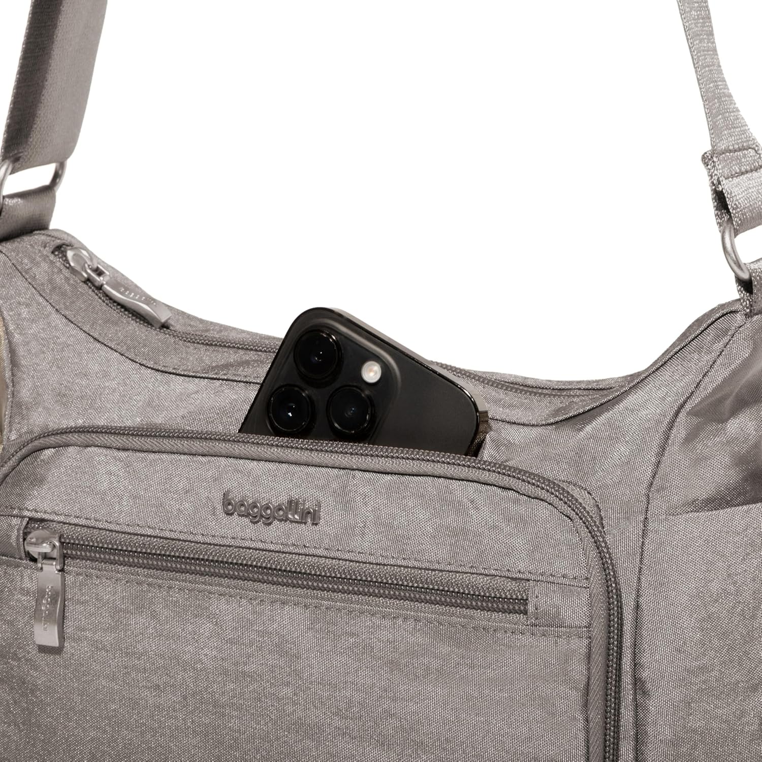 Baggallini womens Crosstown Hobo Crossbody - Image 10