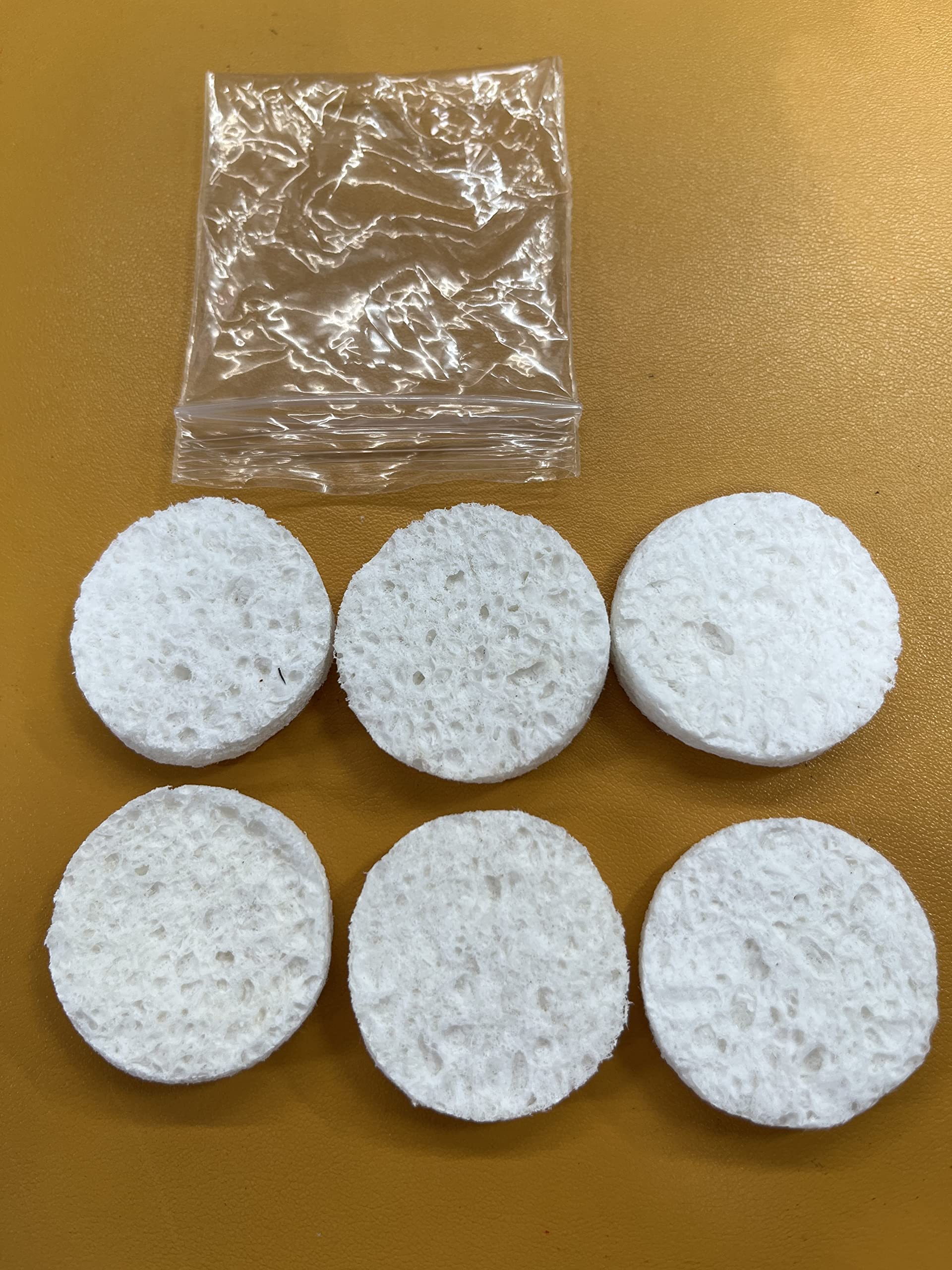 Amazon.co.jp: ○foc.us デバイスの補充用 丸形スポンジ 2袋セット(24