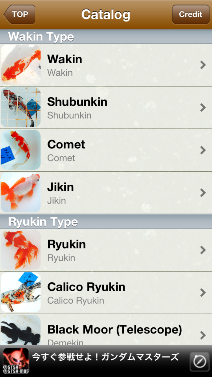 日本金魚図鑑-Japanese Goldfish- - App on Amazon Appstore