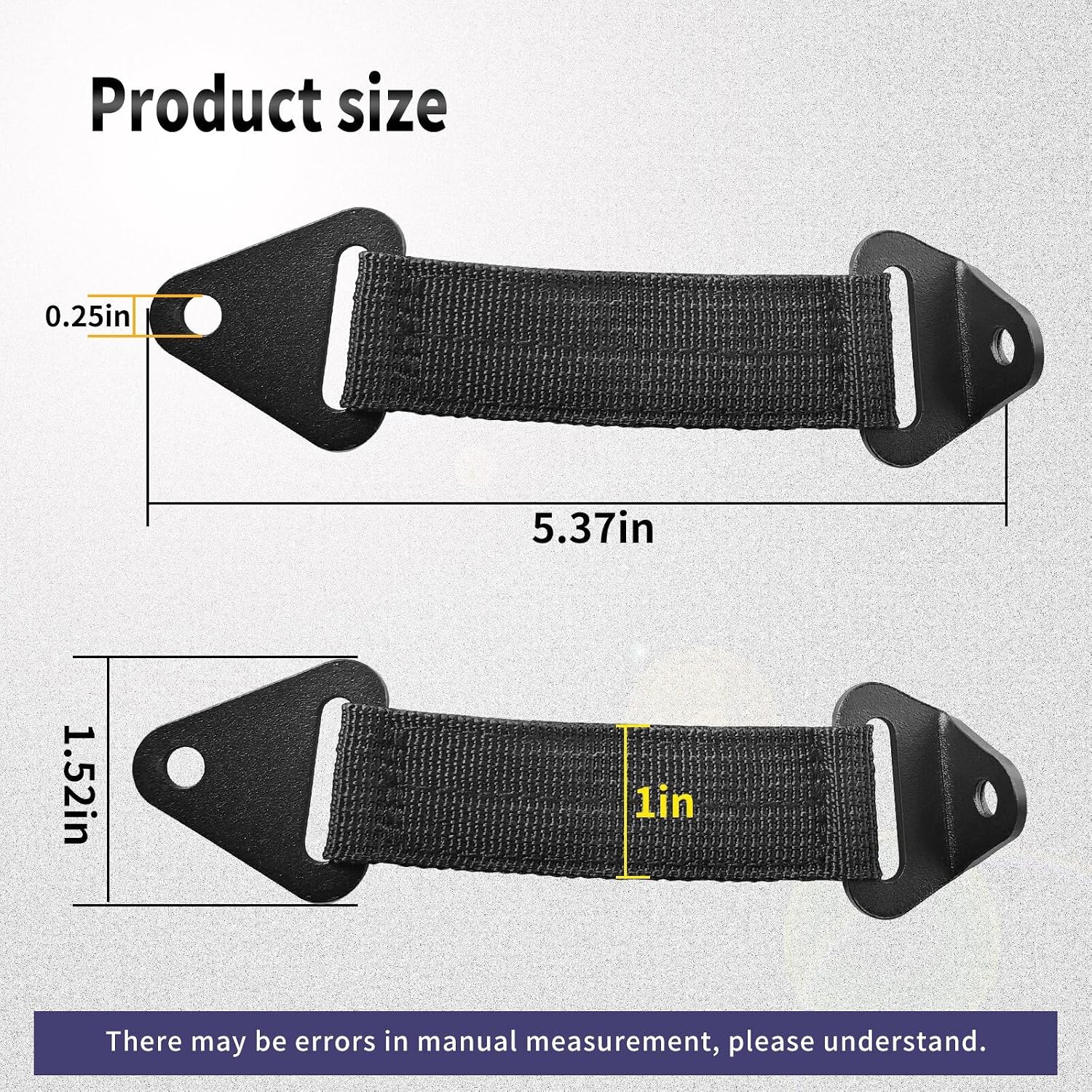 Door Limit Strap Fit for Can Am Maverick X3 2017 2018 2019 2020 2021 2022, Black