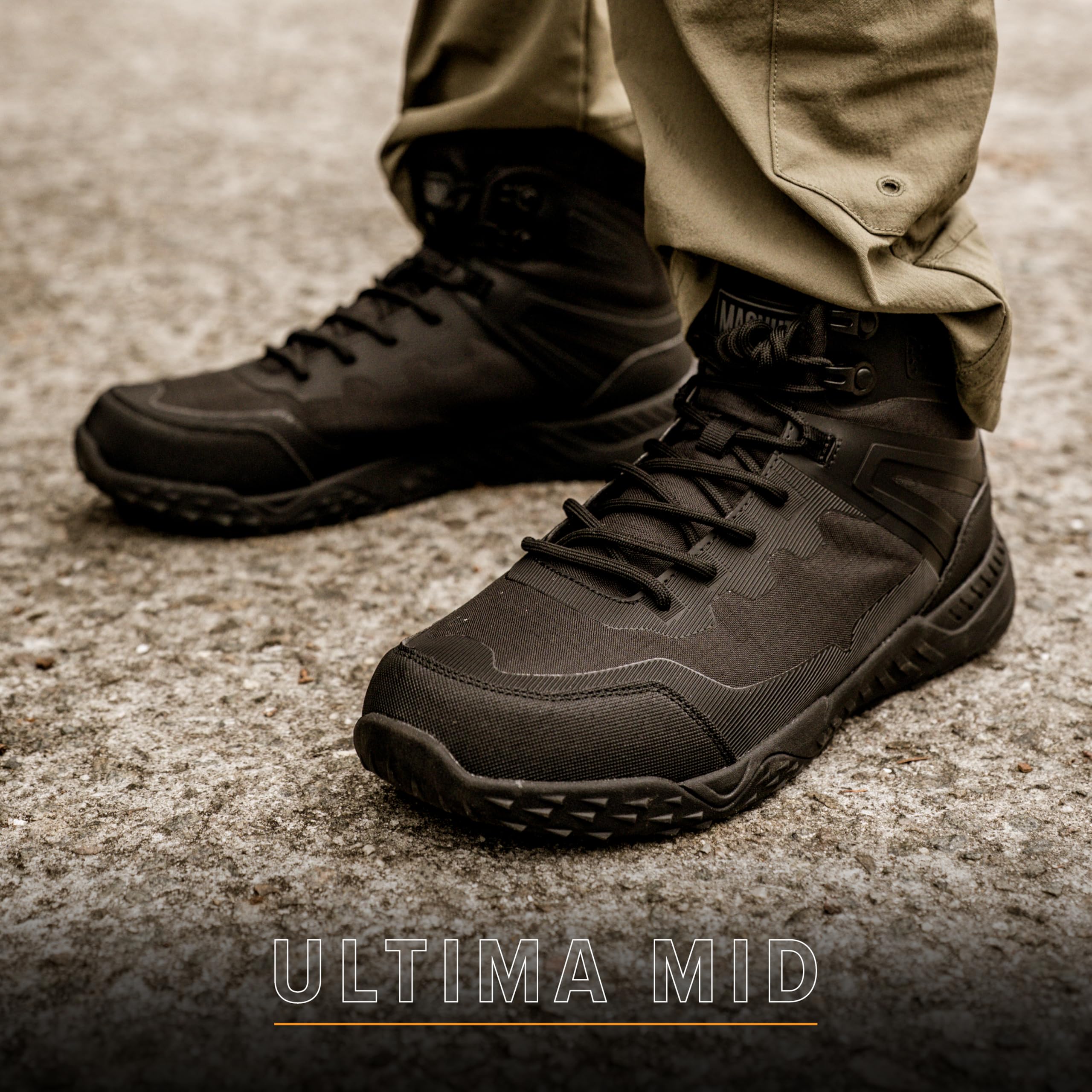 Magnum - Essential Equipment Ultima 6.0 WP Black Unisex Botas Negro