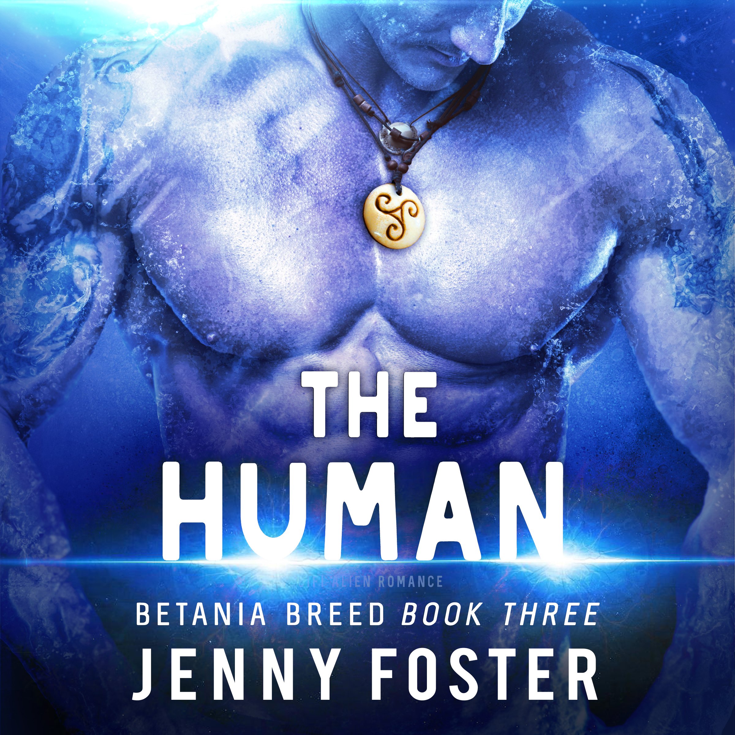 Cover art for The Human: A SciFi Alien Romance