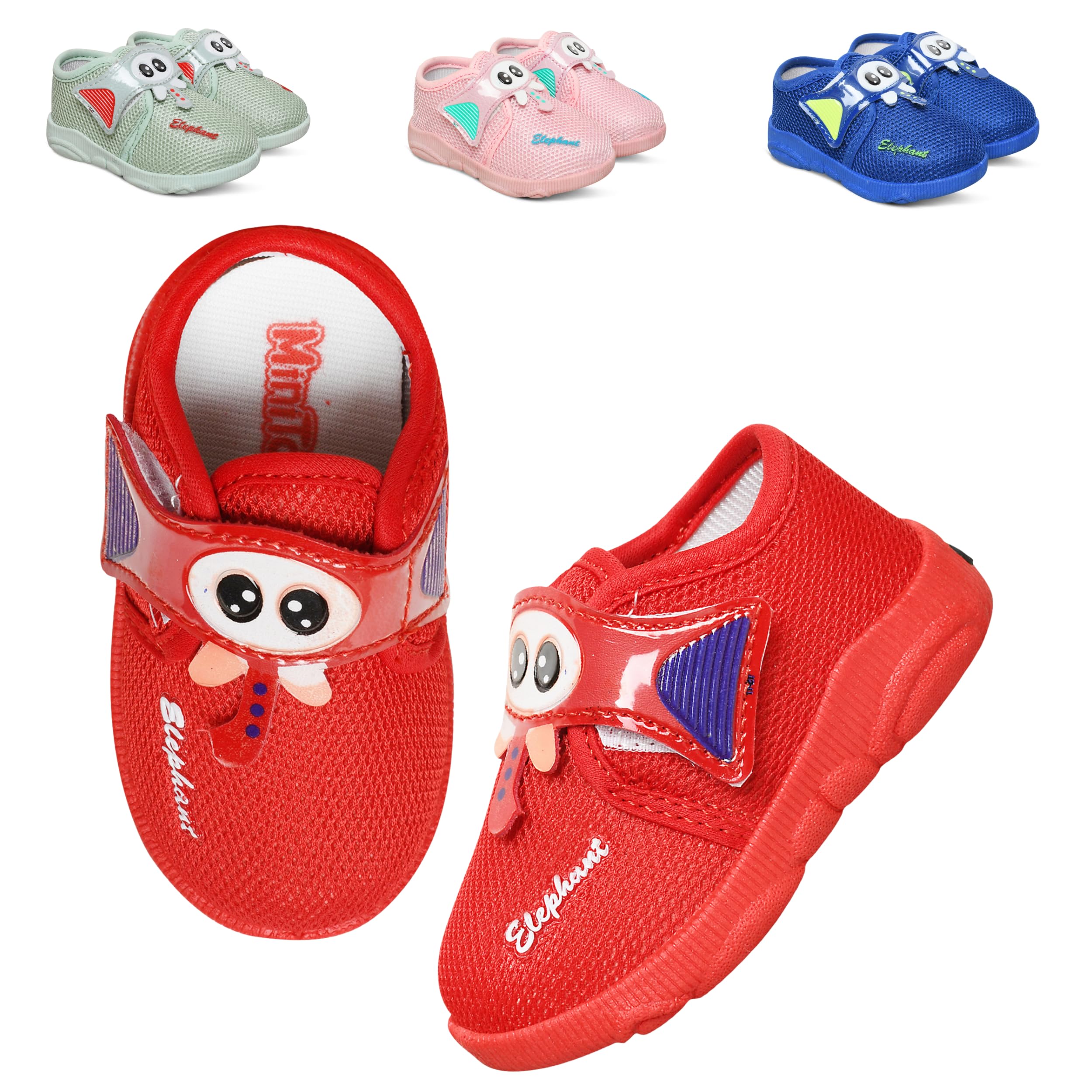 MiniToes Kids Chu Chu Sound Shoes - Fun Squeaky Footwear for Boys and Girls for Age|18-21 Months |RED| (B0CLS39LRP) Amazon Price History, Amazon Price Tracker