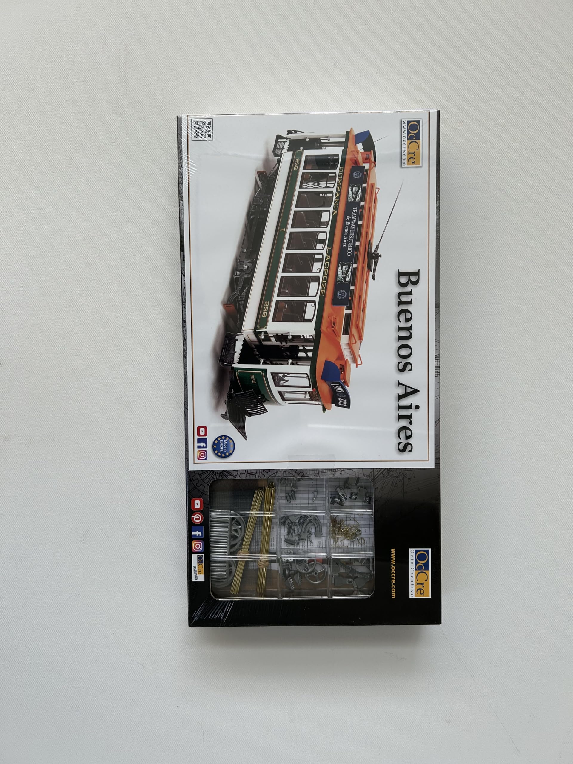 Maqueta Tranvía Occre Buenos Aires 1/24 (Lacroze)