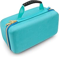 Vista 1 de CASEMATIX Funda de estudio compatible con micrófono Shure SM7B, Rode PodMic y otros micrófonos grandes para podcast con accesorios de grabación XLR