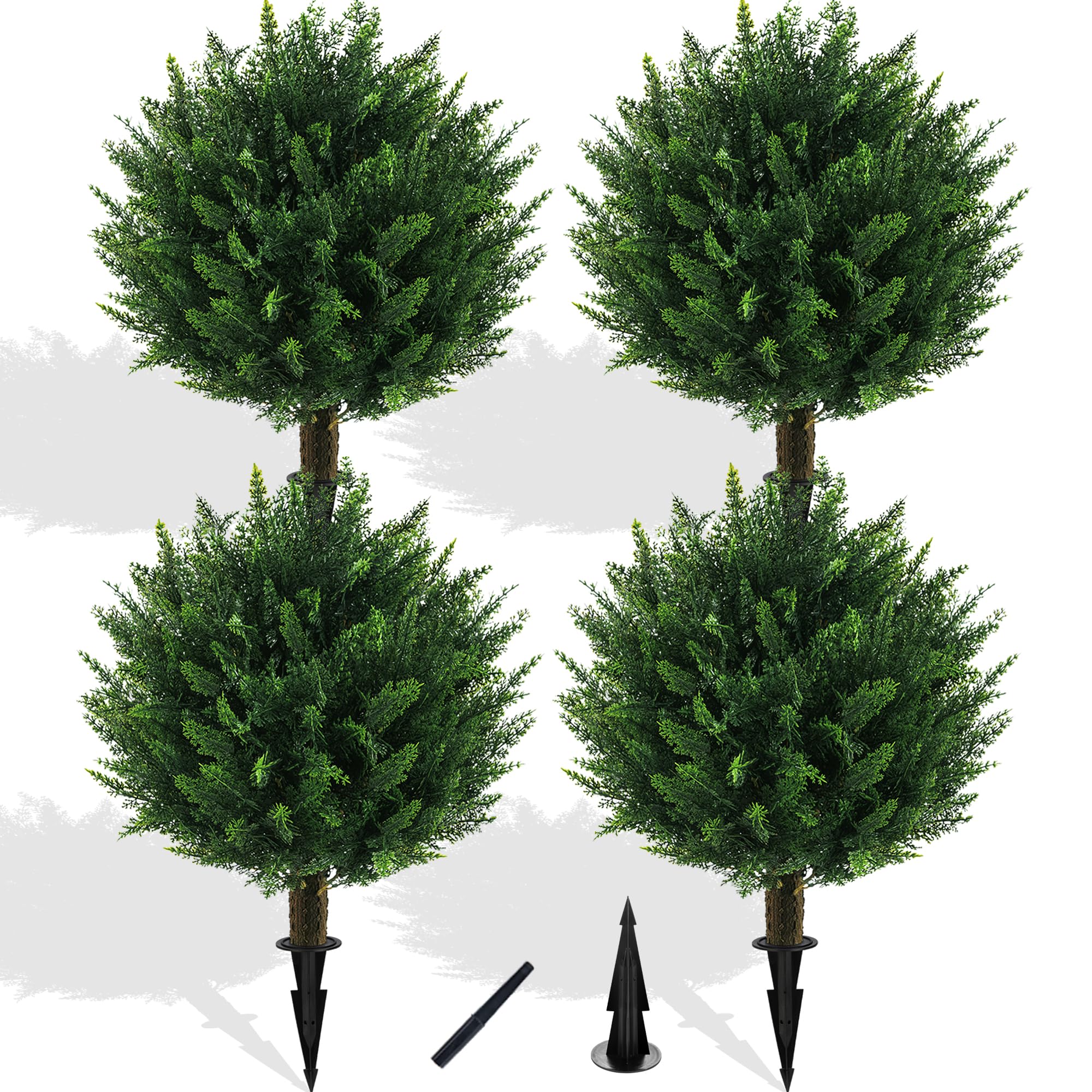 Photo 1 of Grewyear Artificial Shrubs, Cedar