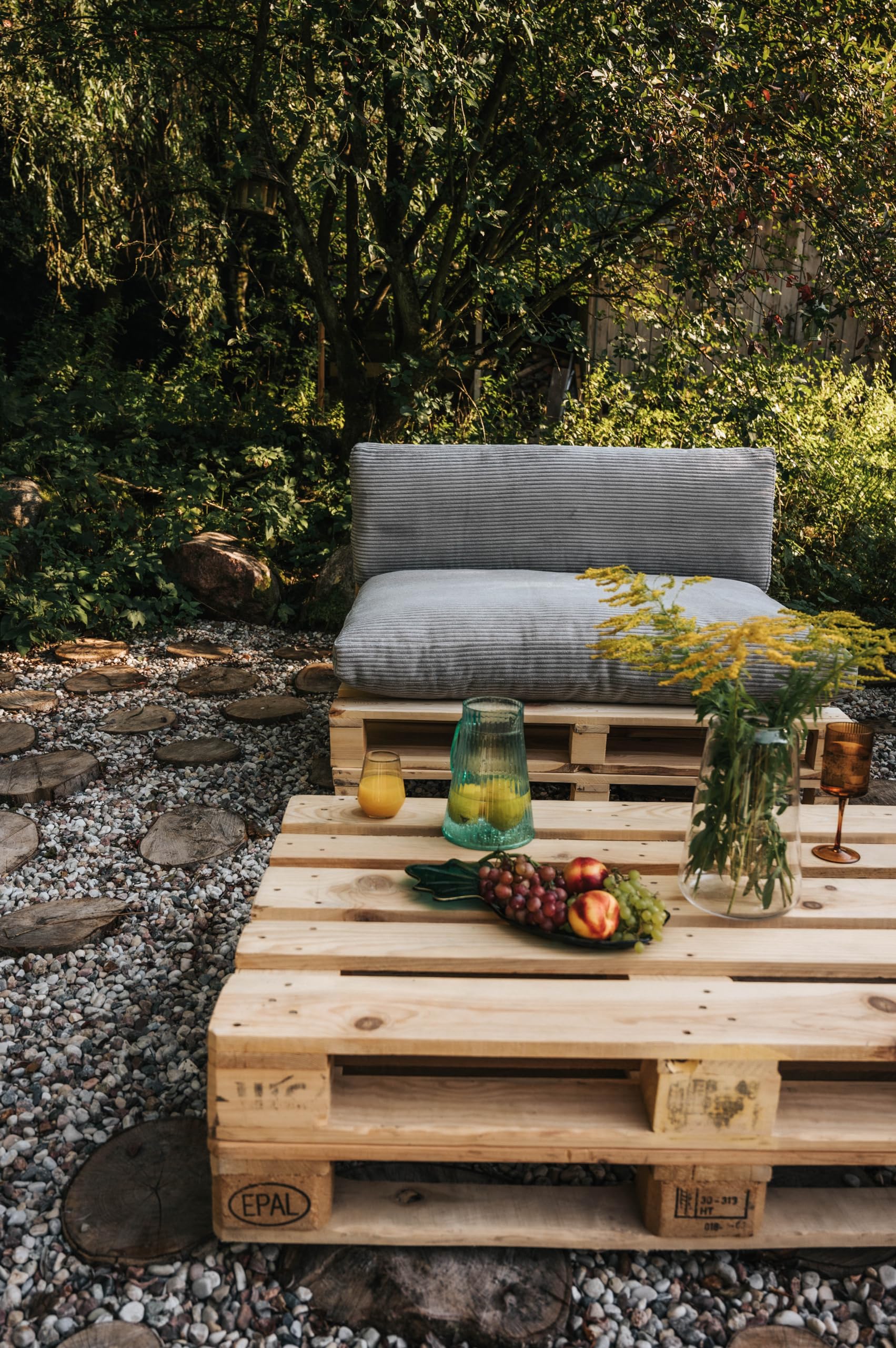 Divano Da Giardino Set Di Cuscini Per Pallet, Da Giardino, Cuscino