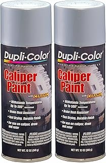 BCP103 Silver Caliper Paint with Ceramic 12 oz. Aerosol (2 Pack)