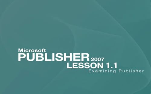 Teach Yourself Publisher 2007 - Thumbnail 3