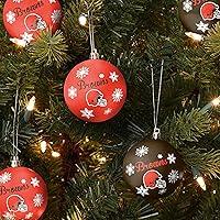 Vista 2 de FOCO Dallas Cowboys NFL 5 Pack Shatterproof Ball Ornament Set