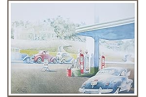 Texaco Gas Station Vintage Wall Decor americana station Sign Art