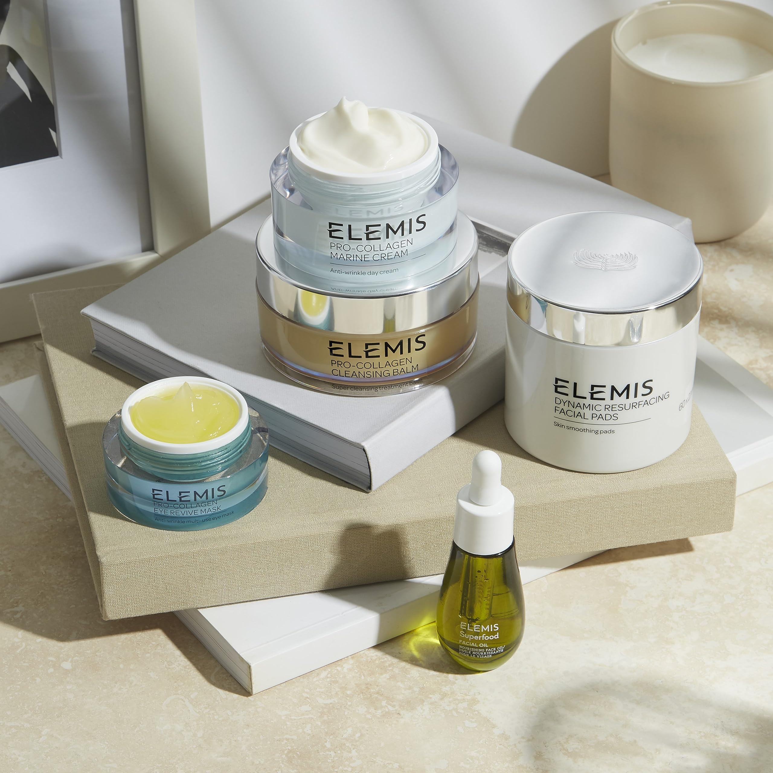 Elemis Superfood Facial Wash 200ml + Elemis Superfood Facial Oil, Olio Nutriente per Viso - 15 ml