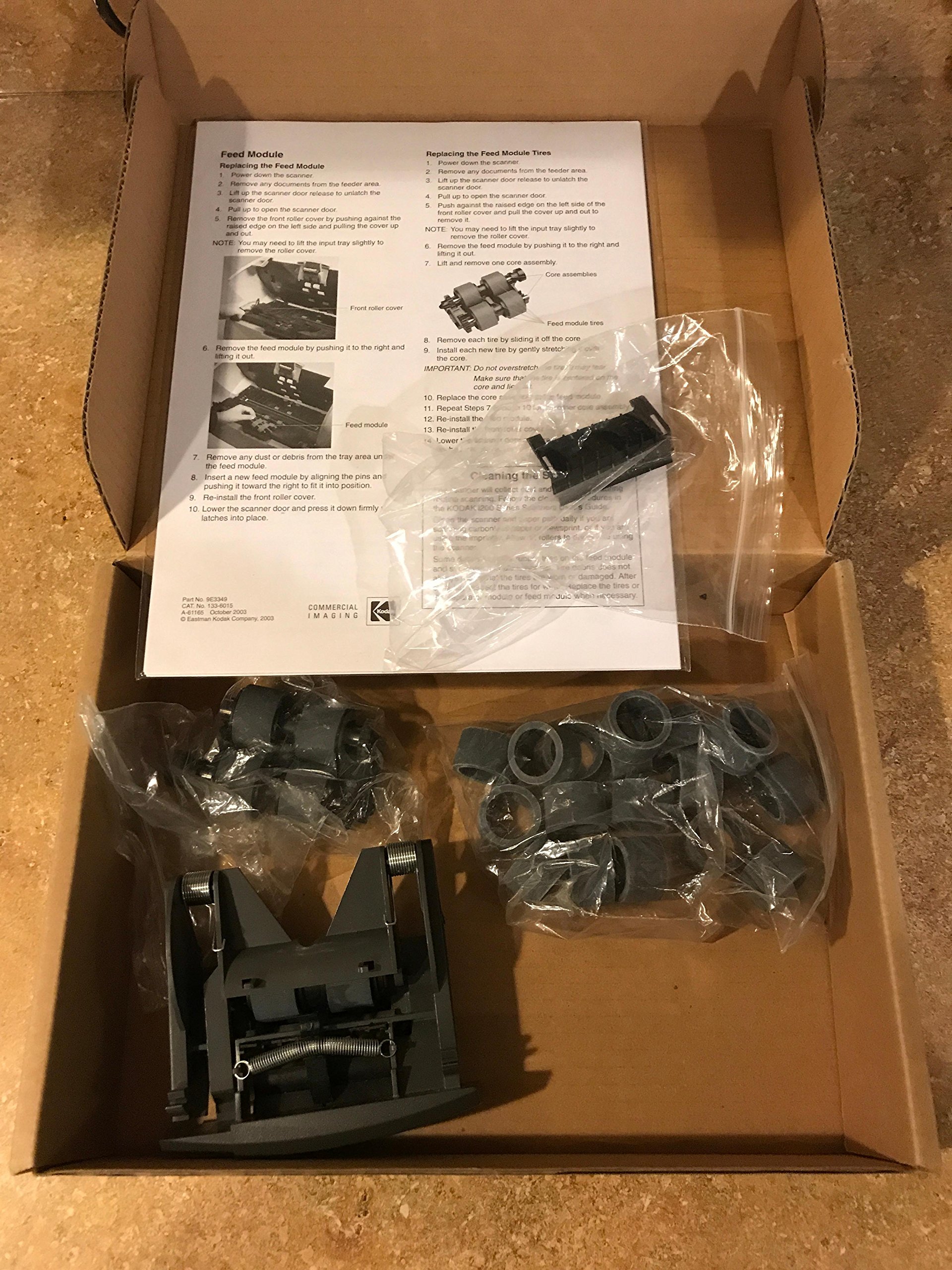 Kodak Scanners 1241066 Document Feeder Consumable Kit For I200/i250/i260/i280 Series