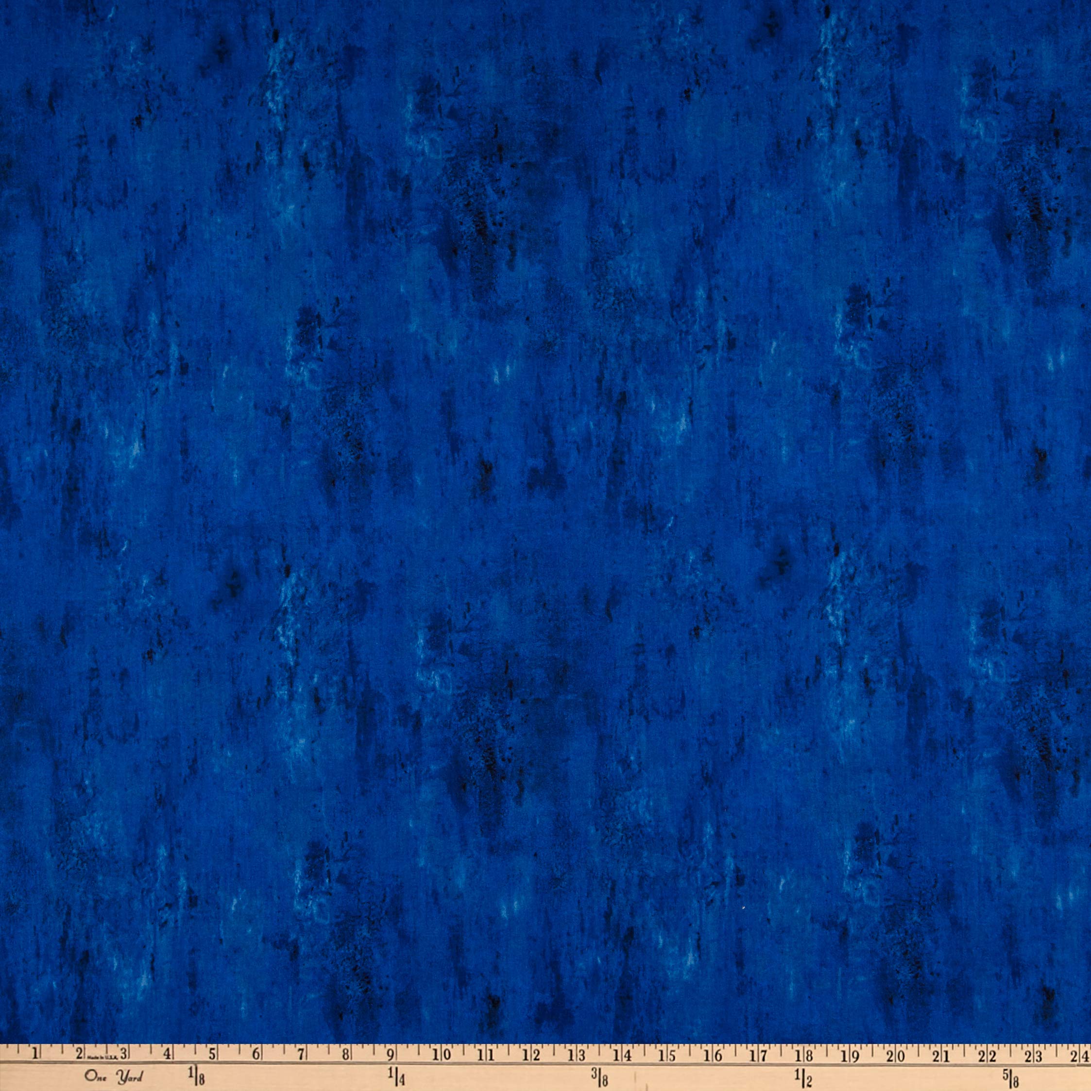 Wilmington Essentials Vintage Texture Royal Blue, Fabric by the Yard