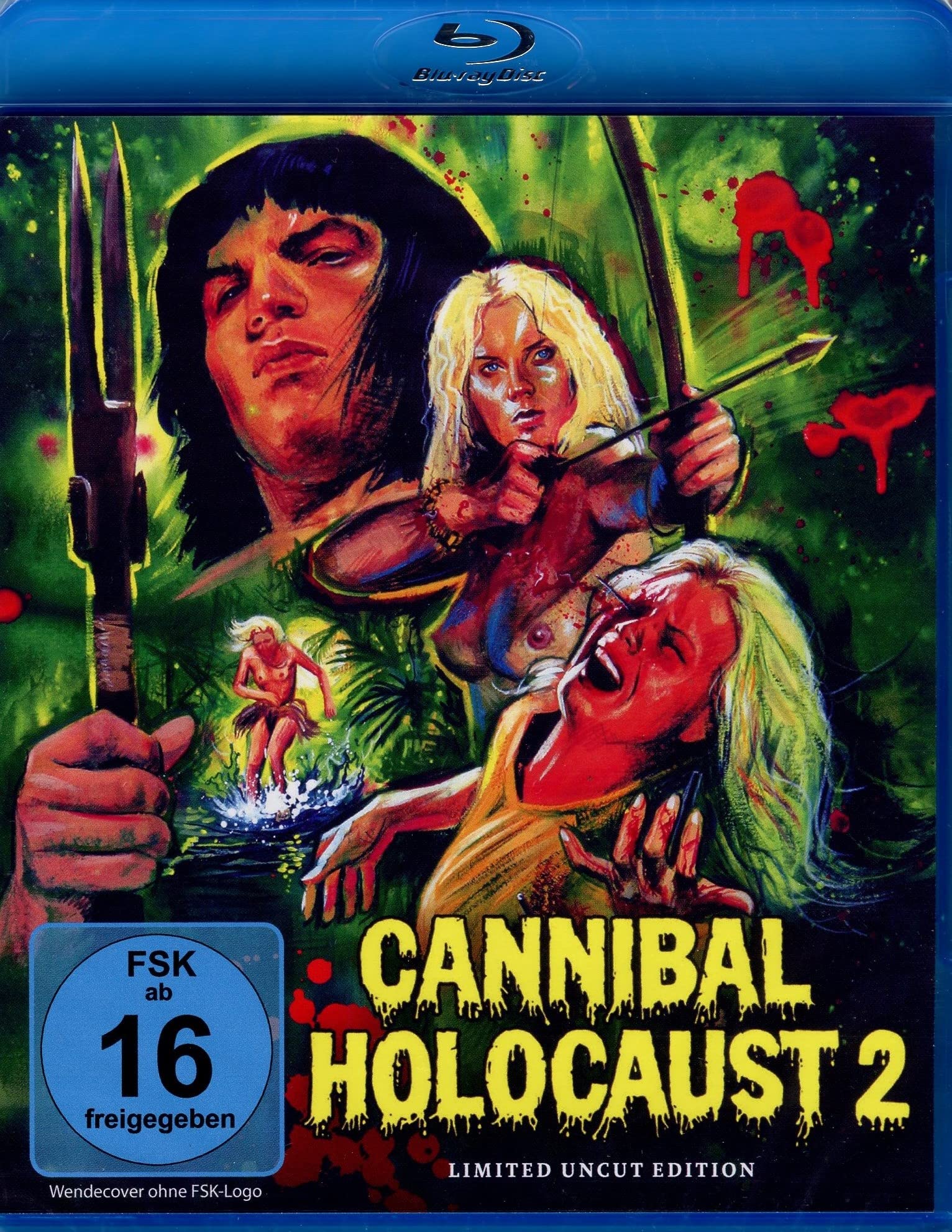 CANNIBAL HOLOCAUST 2 (Amazonia - Kopfjagd im Regenwald) (Blu-ray