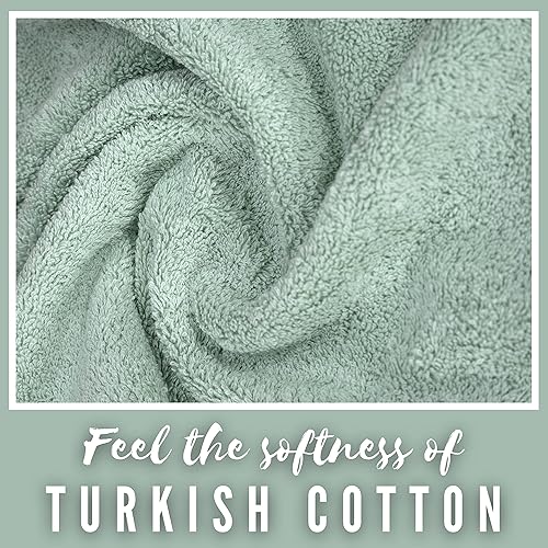 Miniatura 4 de Toallas de algodón turco de lujo de fácil cuidado, extrasuaves y absorbentes, calidad de hotel y spa, toallas turcas de cocina y baño por LA' HAM