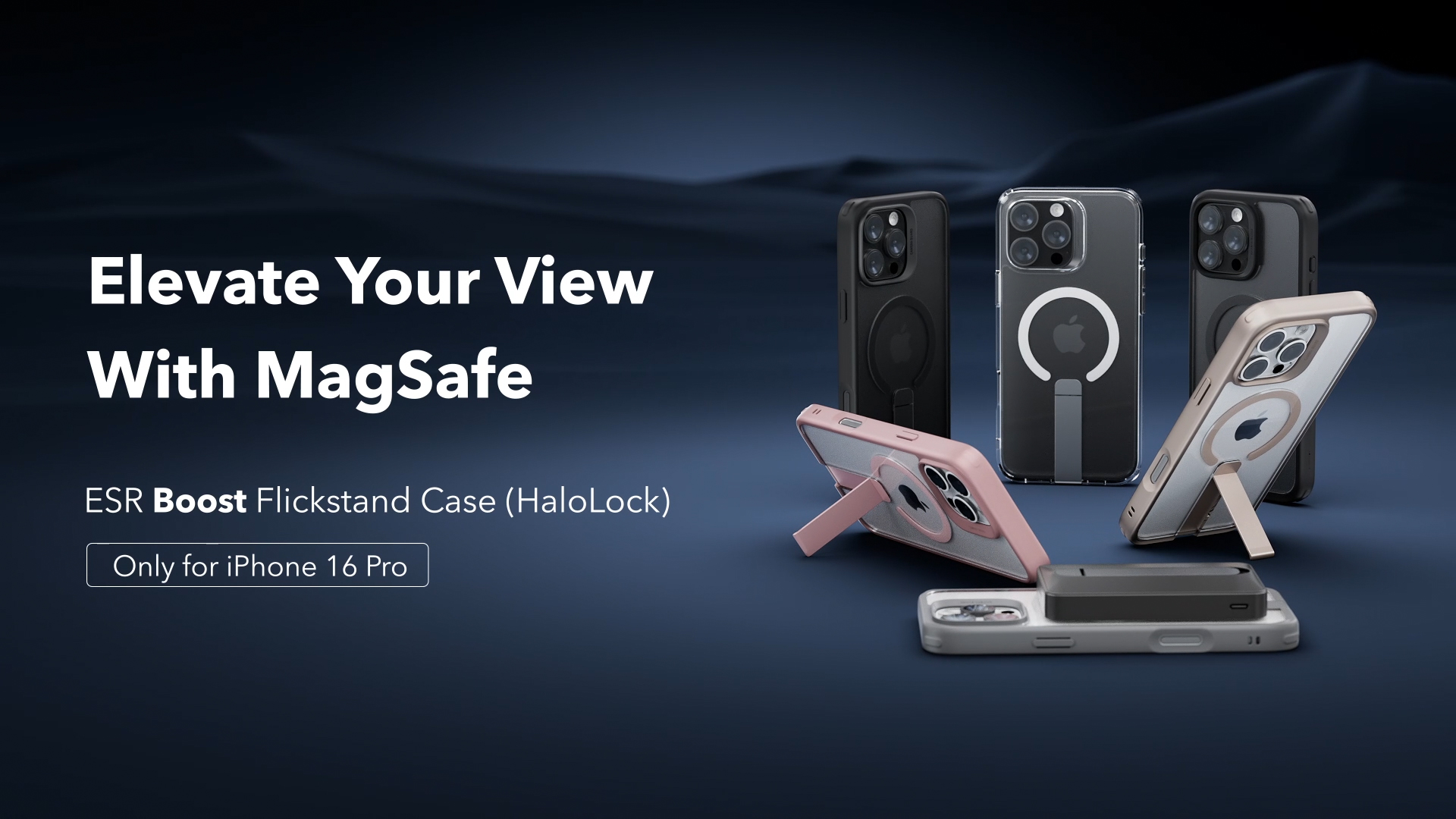 Amazon.com: ESR for iPhone 16 Pro Case with Kickstand, Military