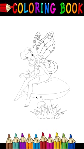 Coloring Book Fairy