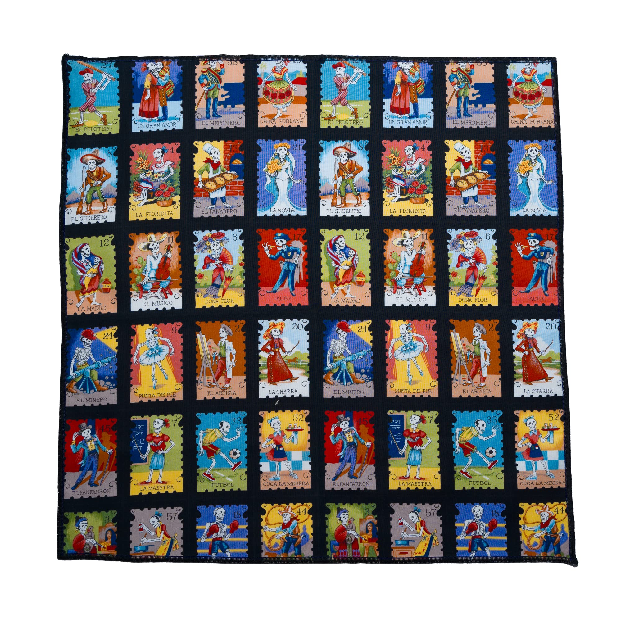 Muertos Stamp day of the dead Bandana