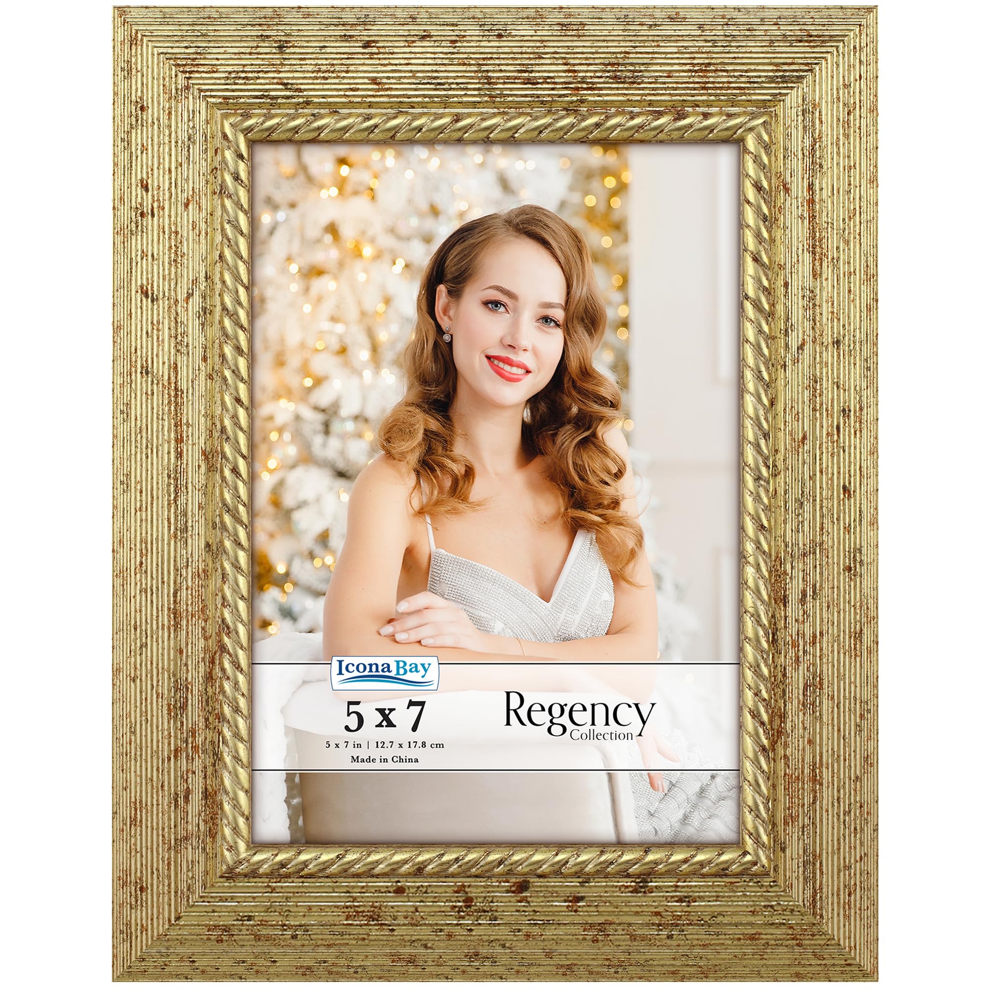 Amazon.com - Icona Bay 5x7 Gold Picture Frame, French Baroque