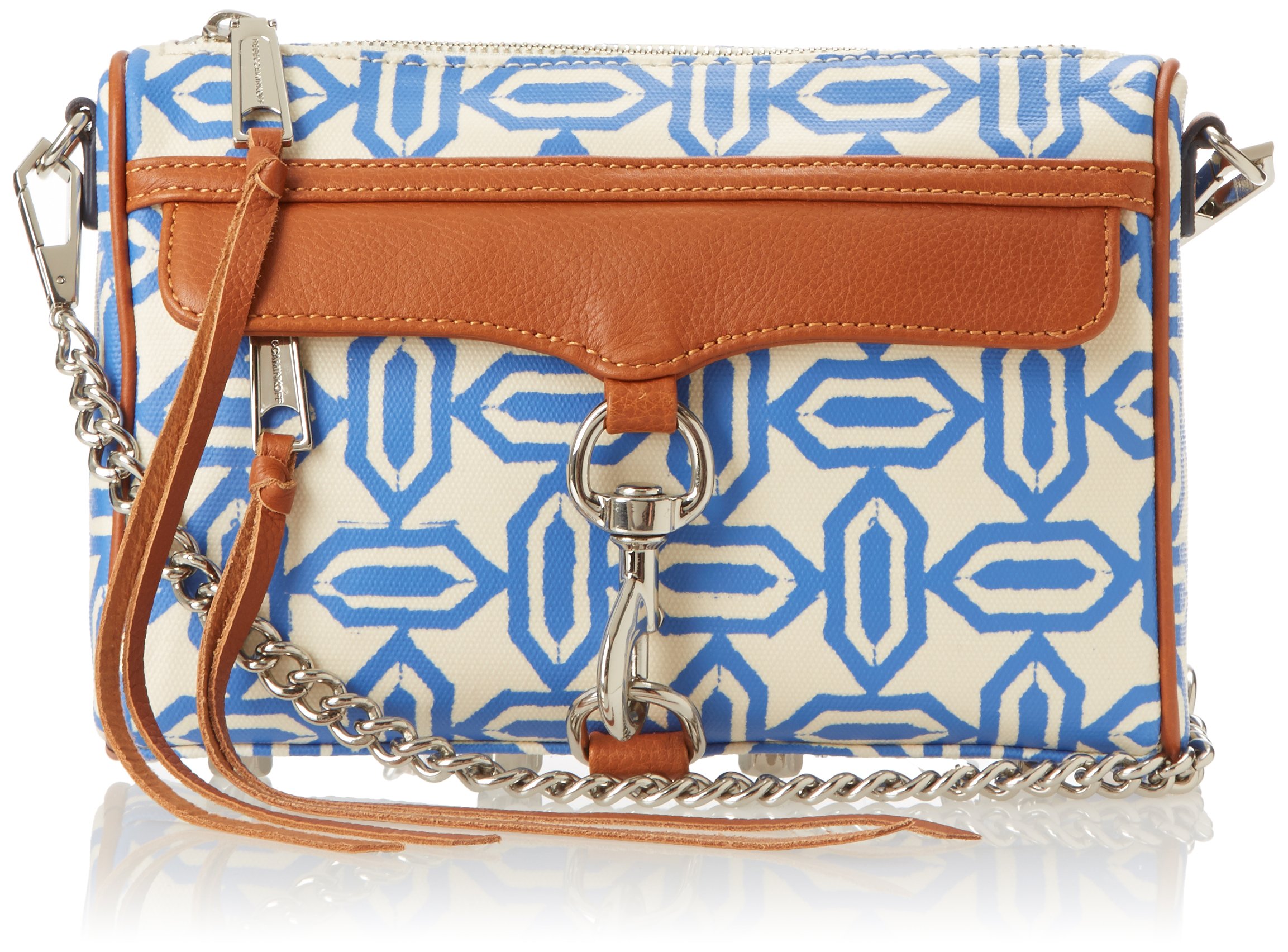 Rebecca Minkoff Mini MAC Convertible Canvas Cross-Body Handbag