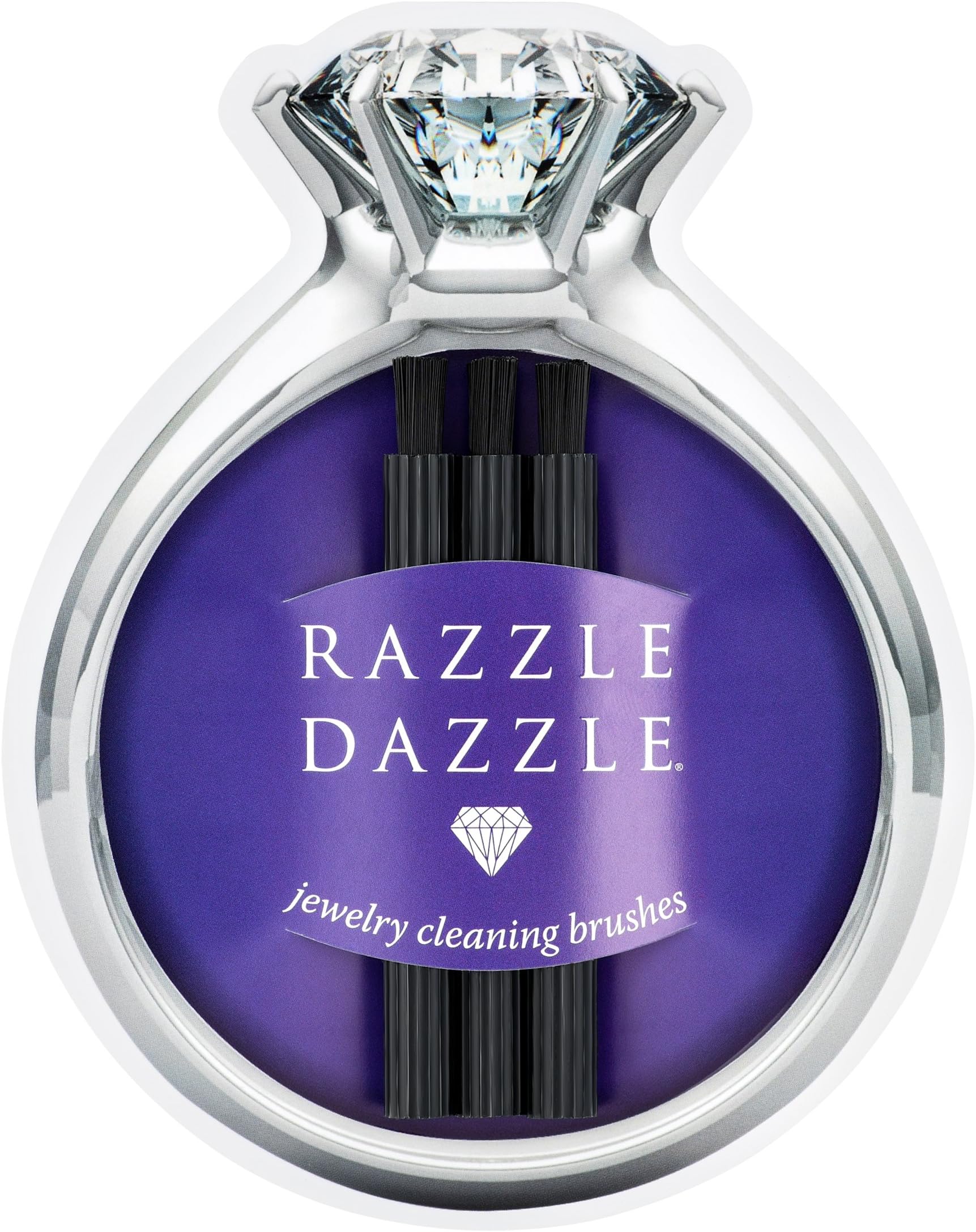 Razzle Dazzle Jewelry Cleaning Brushes, Set of 3