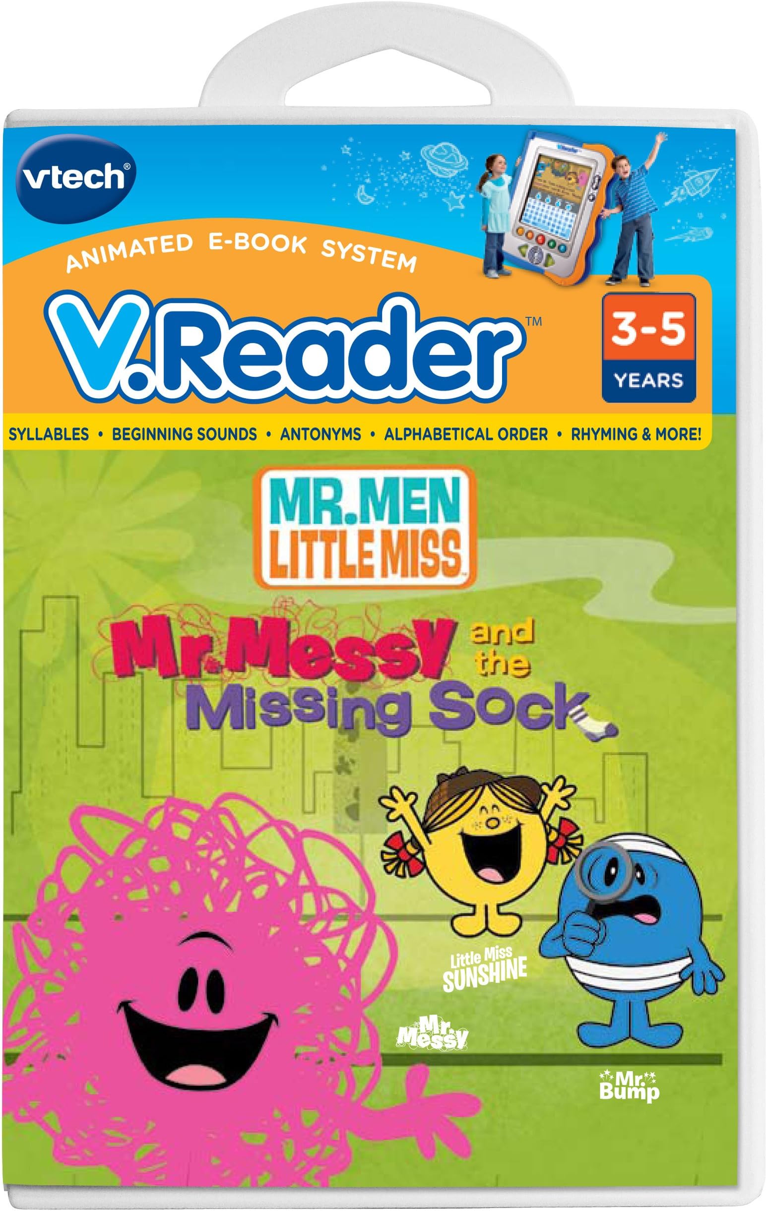 V.Reader Animated E-Book Cartridge - Mr. Men/Little Miss