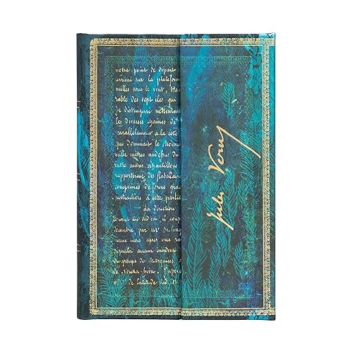 Carnet à couverture rigide Verne, Vingt Mille Lieues - Mini - Ligné - 176 p.