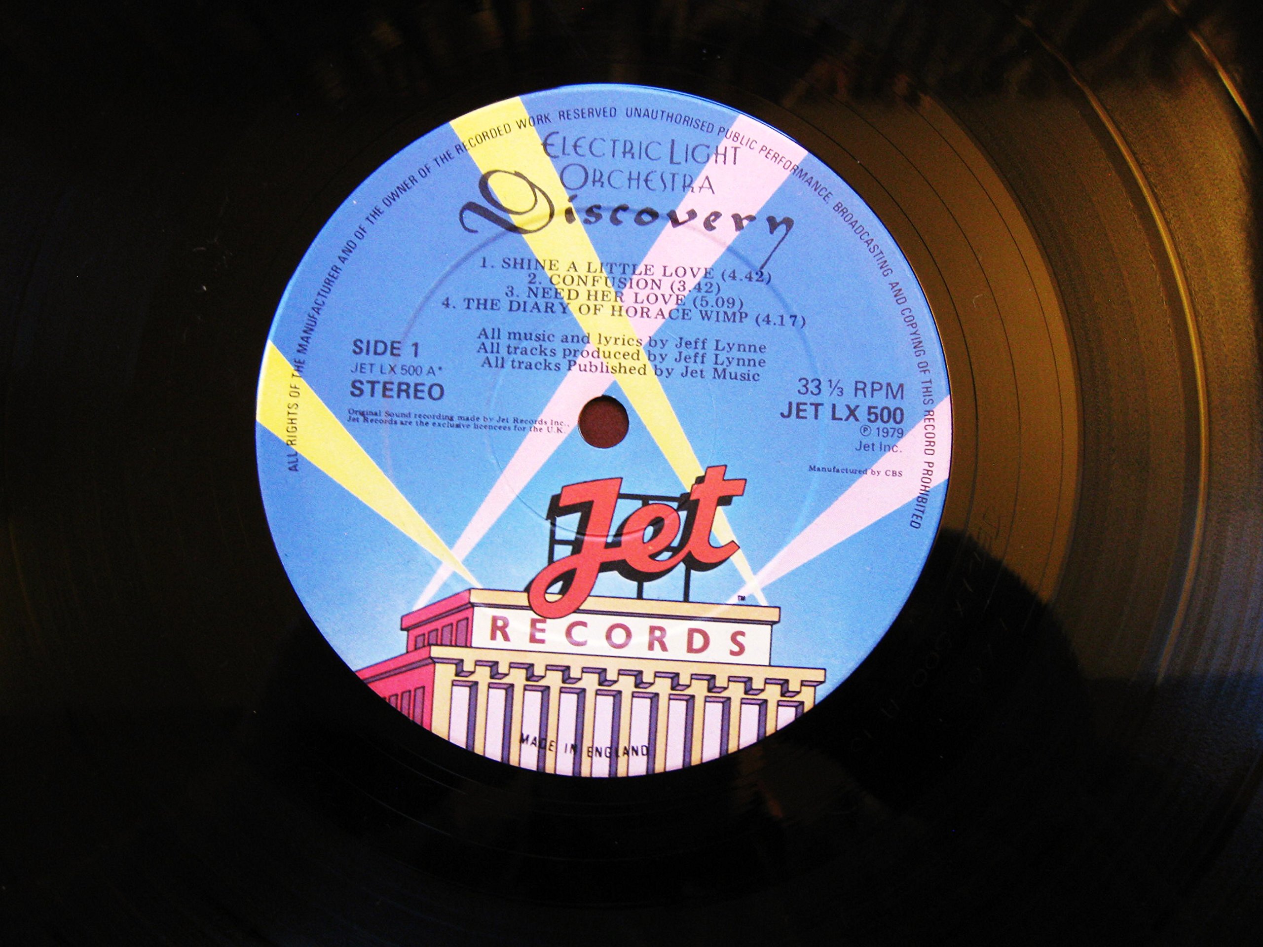 ELECTRIC LIGHT ORCHESTRA Discovery 1979 elo