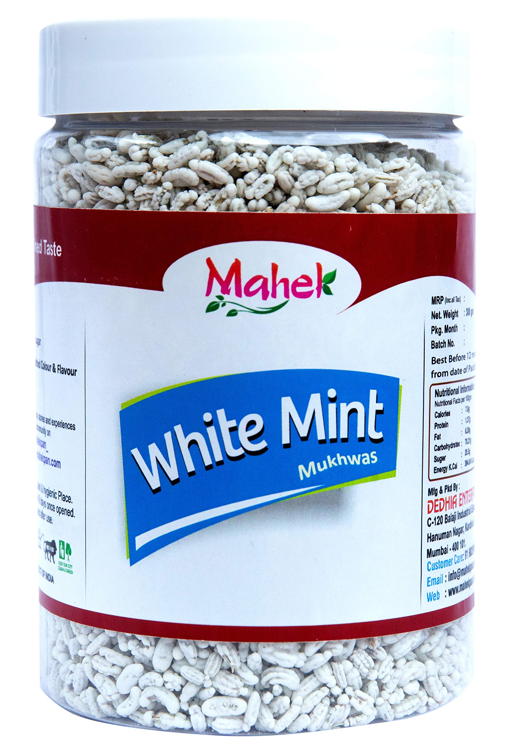 Mahek White Mint 300 GM