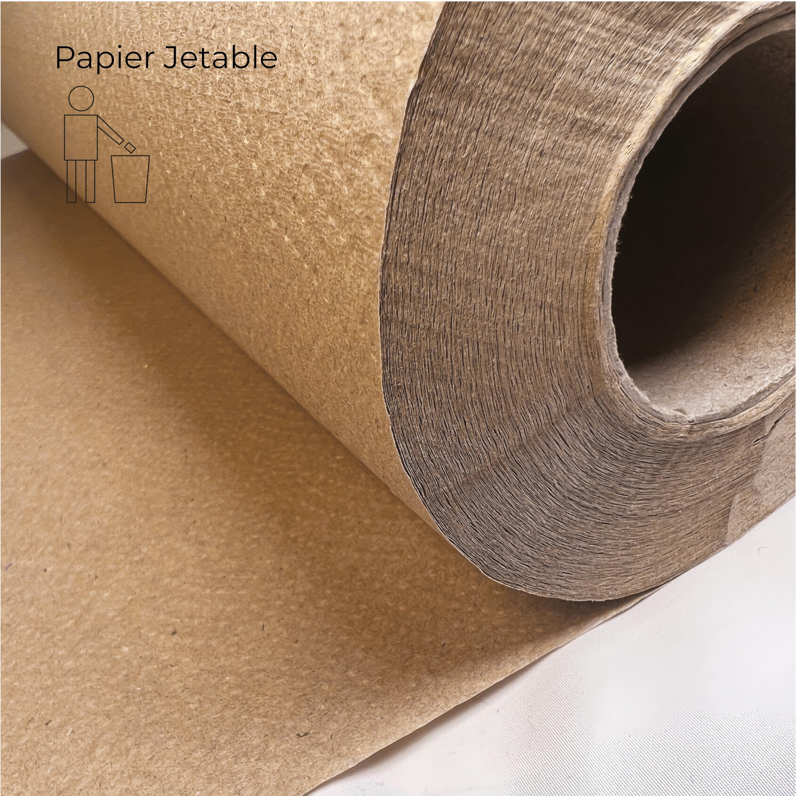 Rouleaux Drap Examen Medicaux Naturel - 6 Rouleaux, 60 x 40 cm 163 Formats - Papier Table Massage