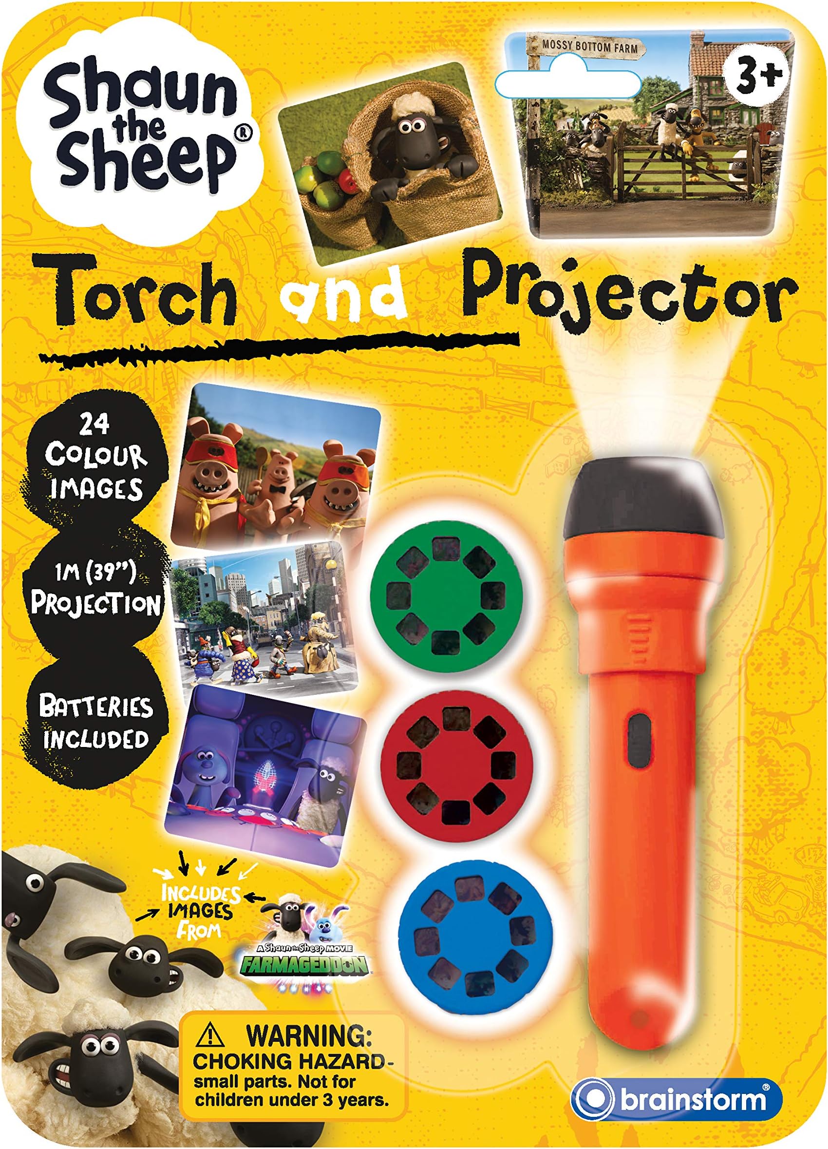 Shaun The Sheep Torch and Projector, from Aardman