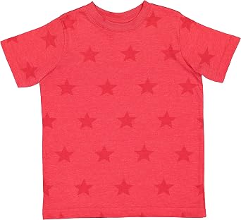 CODE FIVE Toddler Five Star Soft Cotton Crew Neck Tee 3029