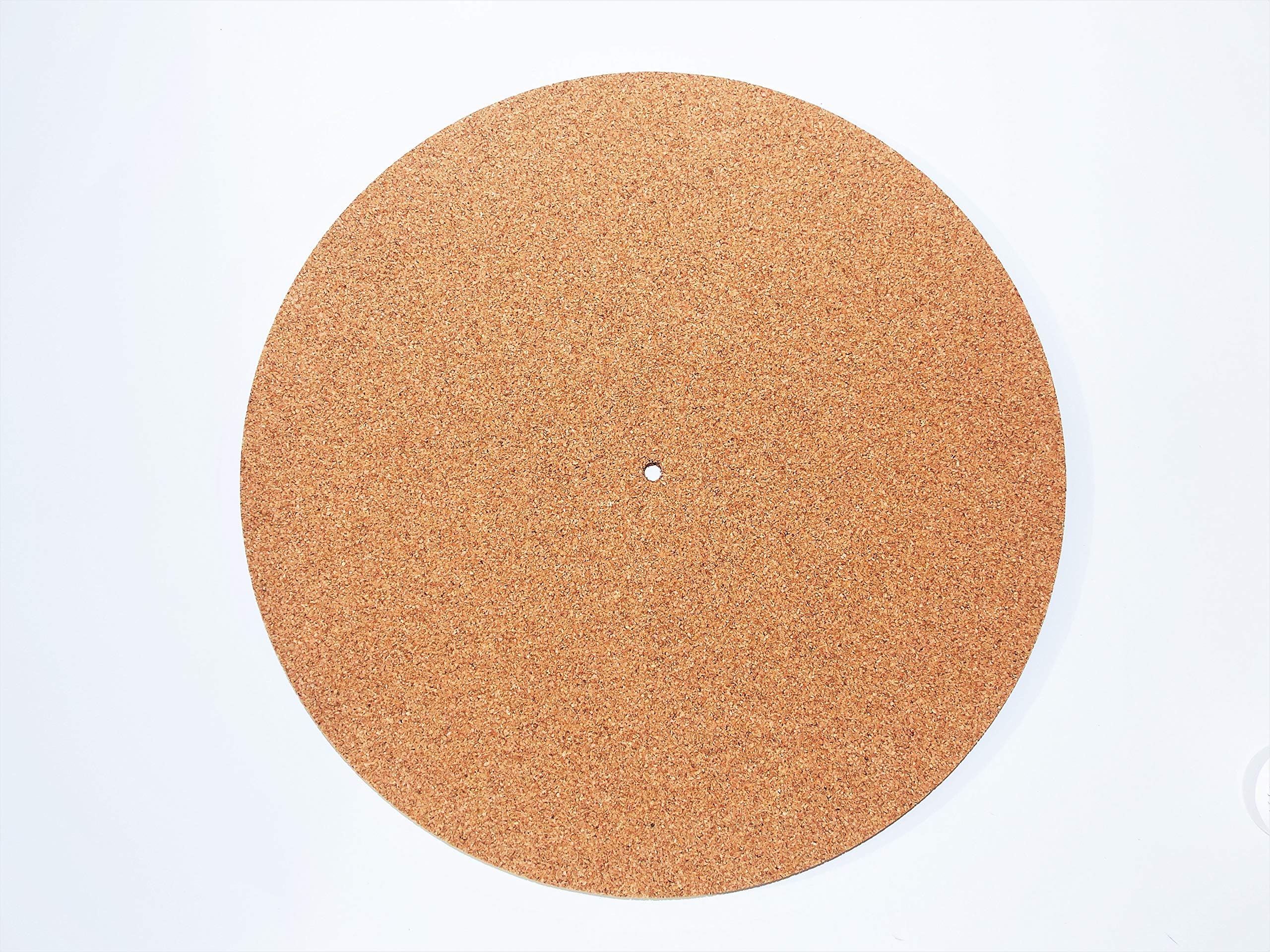 (1) New Turntable Toys TC-1 Cork Turntable Mat (1/4) inch Thick + Platter Mat