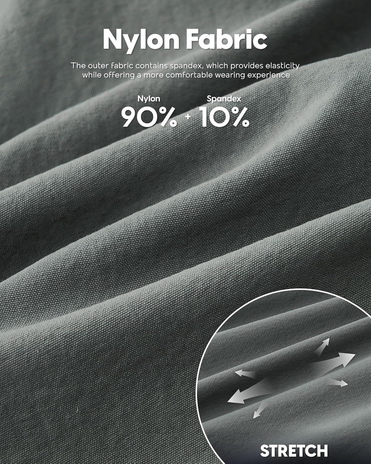 maamgic Mens Swim Trunks 5" with Compression Liner Stretch Quick Dry Swim Shorts Swimming Trunks Bathing Suits - Image 2