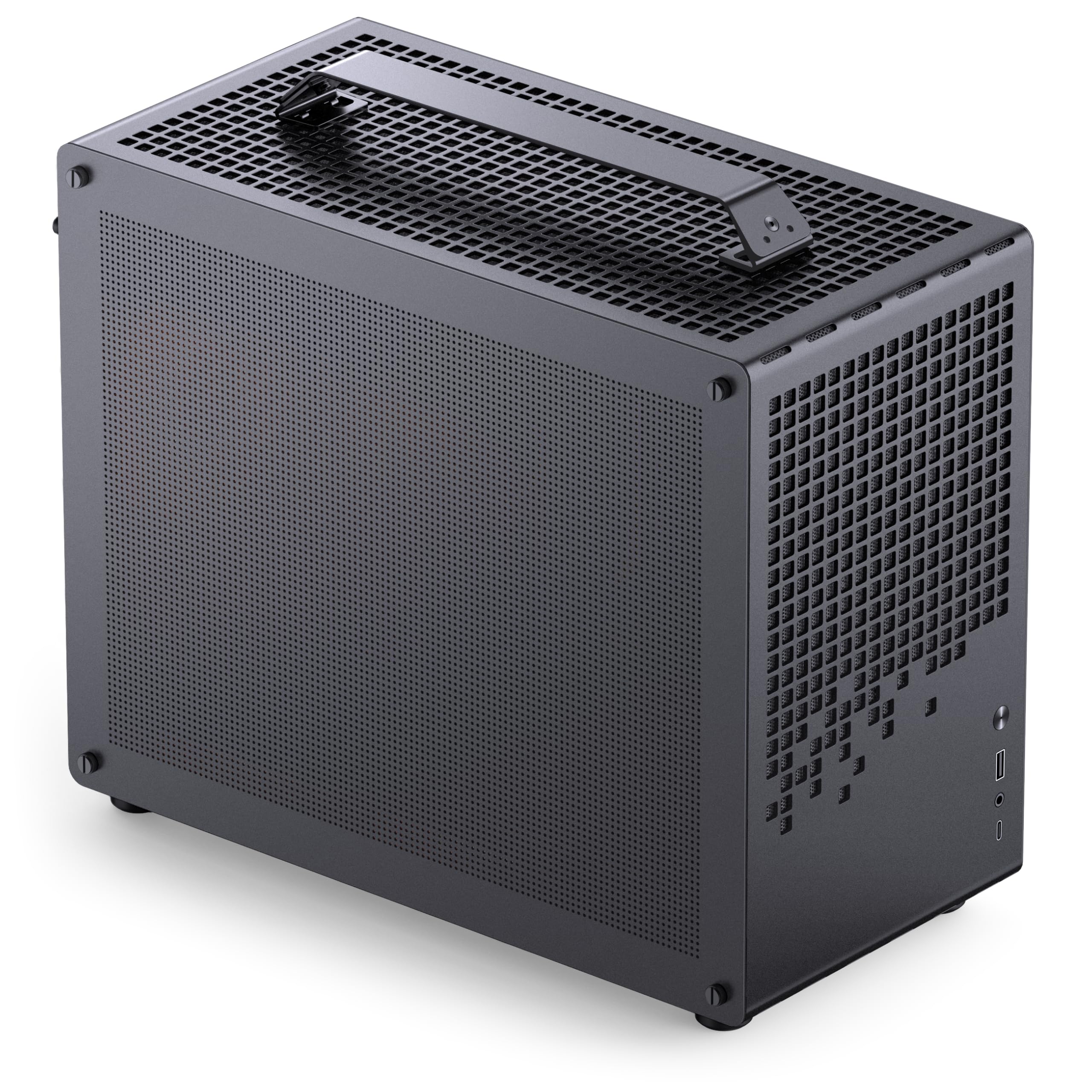 Châssis PC Micro-ATX Jonsplus Z20 Mesh noir mini tour robuste acier