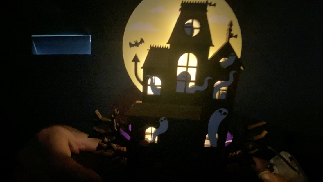 BEST Halloween Decor? | Haunted Ghost House Kids Craft