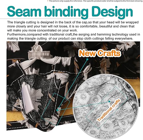 Miniatura 6 de GUOER Gorra Bouffant talla única multicolor