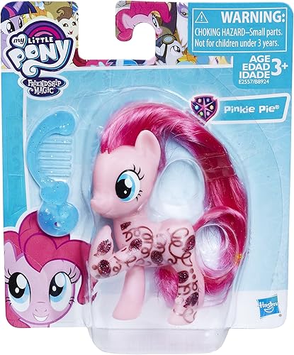 Miniatura 2 de My Little Pony Pinkie Pie - Figura de poni con diseño de purpurina