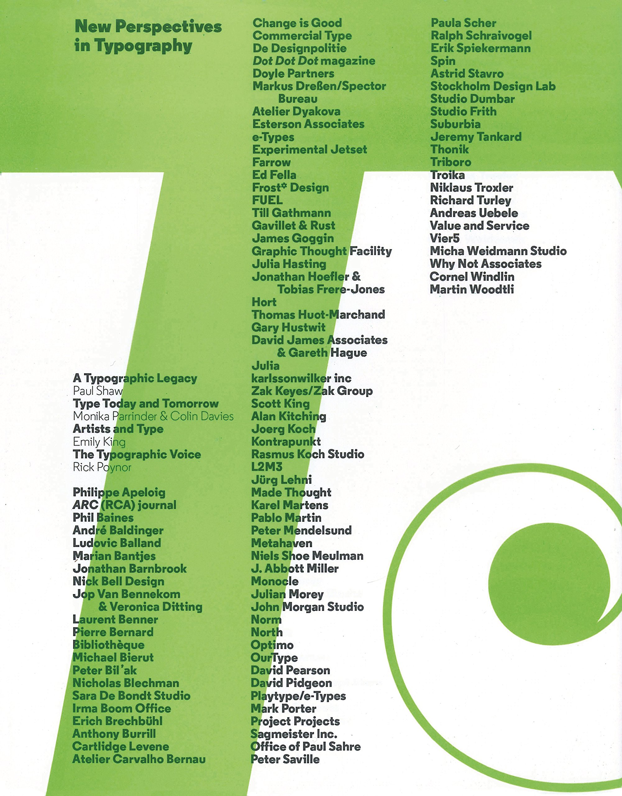 New perspectives in typography: New Perspectives in Typography