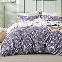 Vista 13 de Bedsure - Funda de edredón tamaño King – Juego de funda de edredón reversible terracota de 3 piezas con cierre de cremallera, juego de ropa de cama