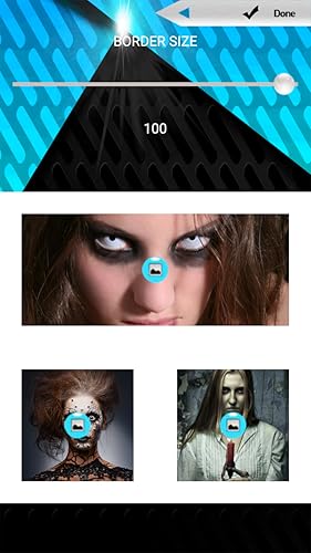 Colagem fotográfica assustadora