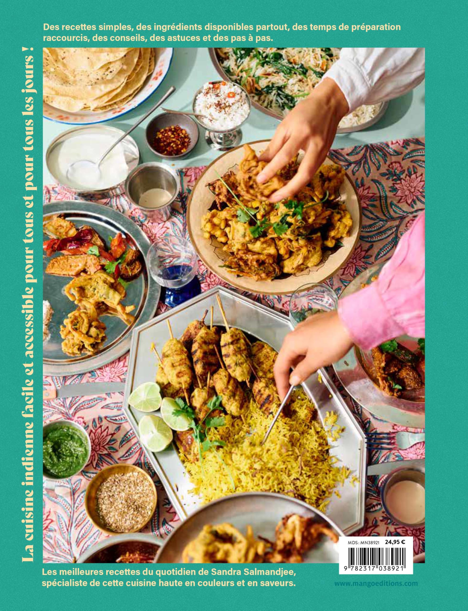 Inde: Naan, samossa, curry