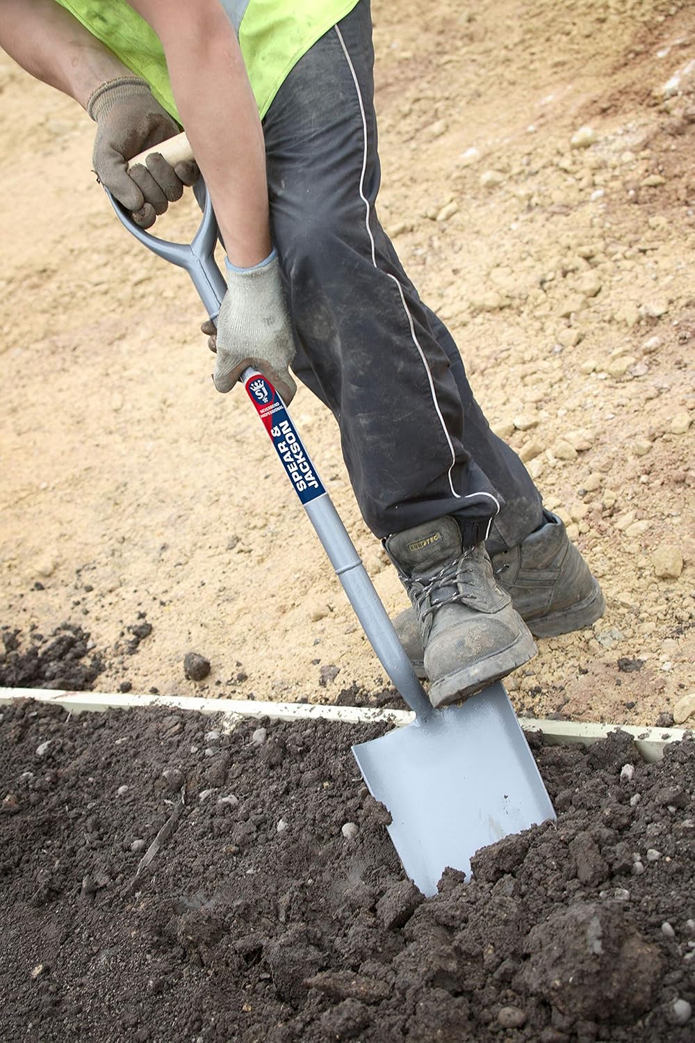 Spear & Jackson 2000AC Taper Mouth No.2 Tubular Steel Shovel