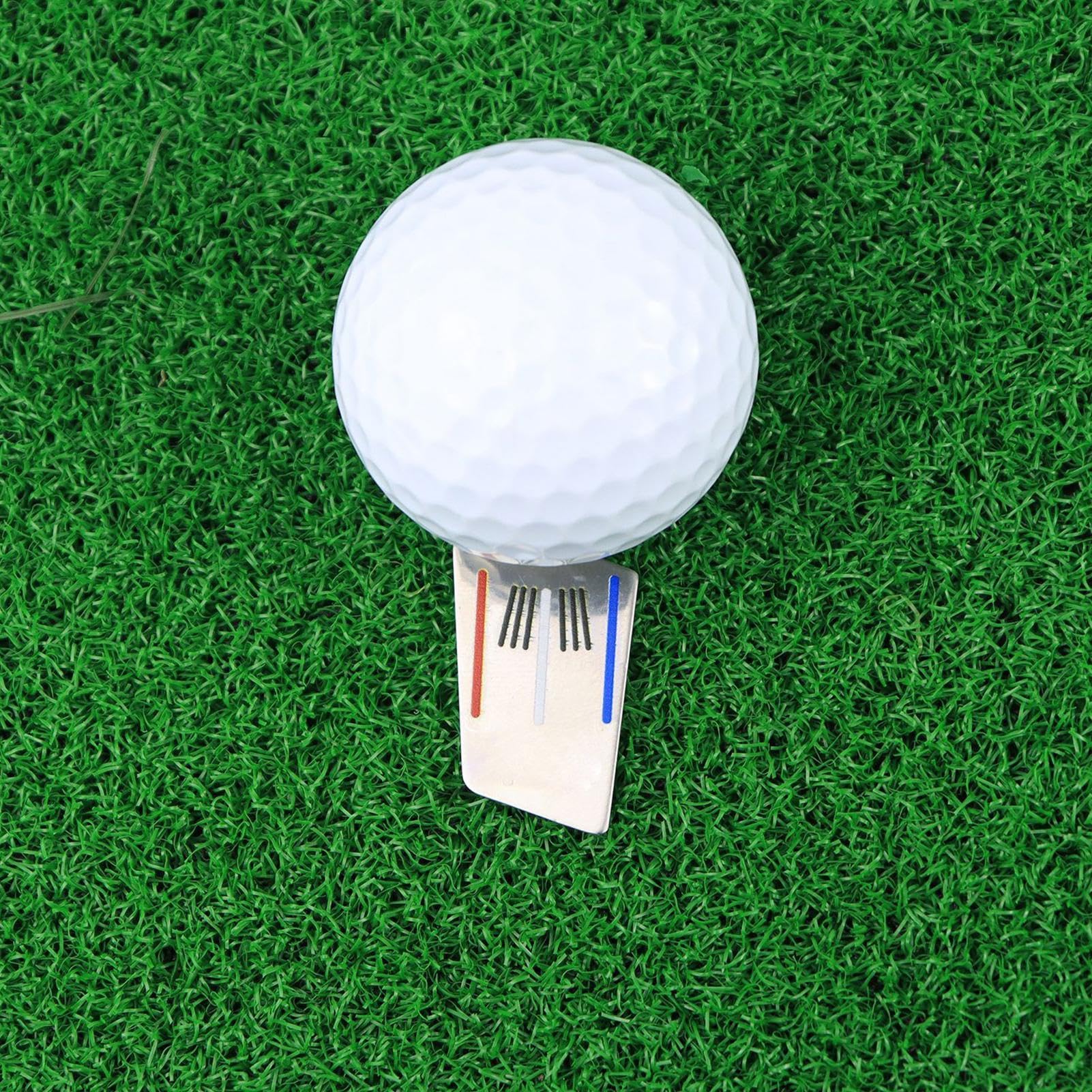 Metal Golf Divot Repair Tool – Green Pitchfork Grass Patch Marker