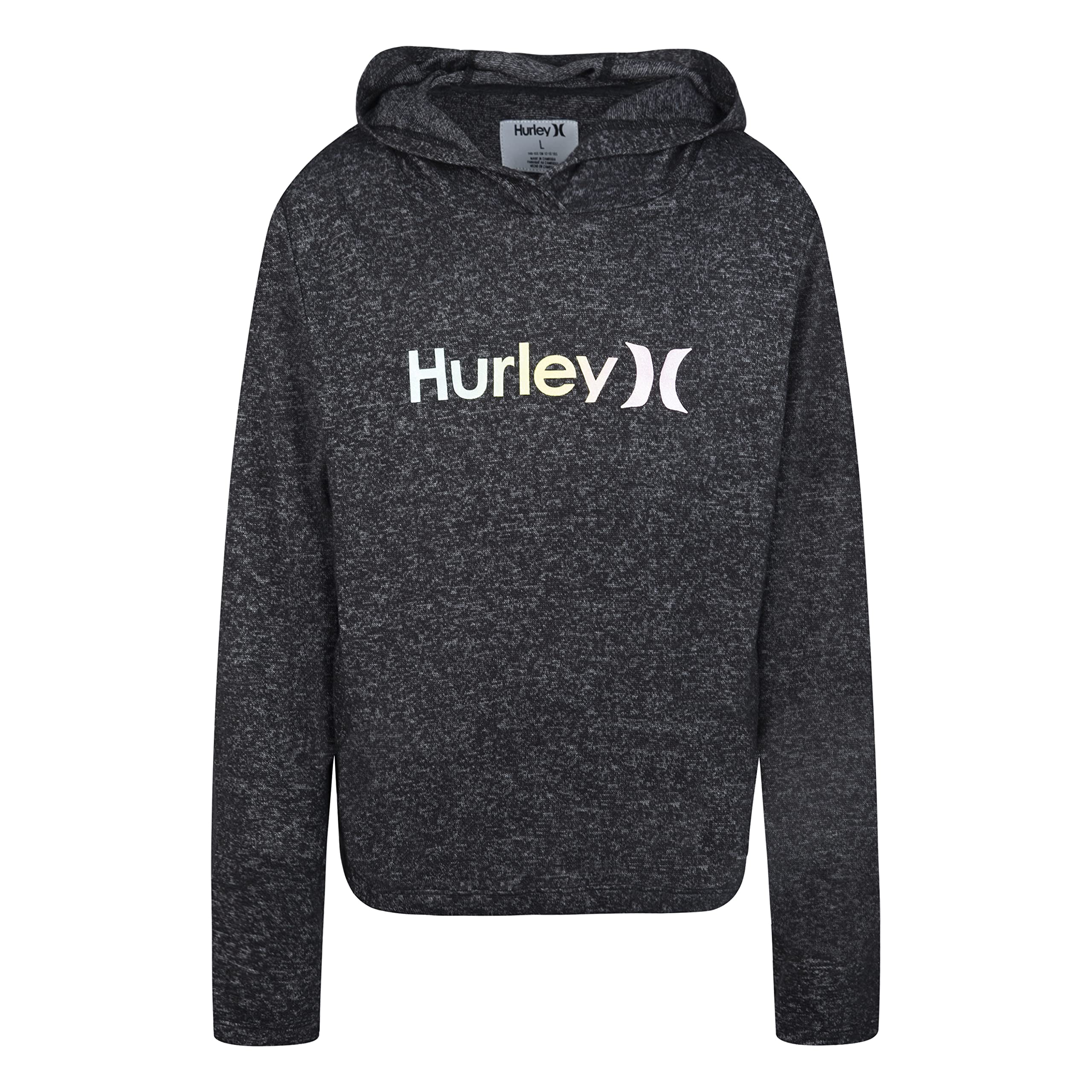 Sweat à capuche Hurley fille molleton doux de style californien - 4