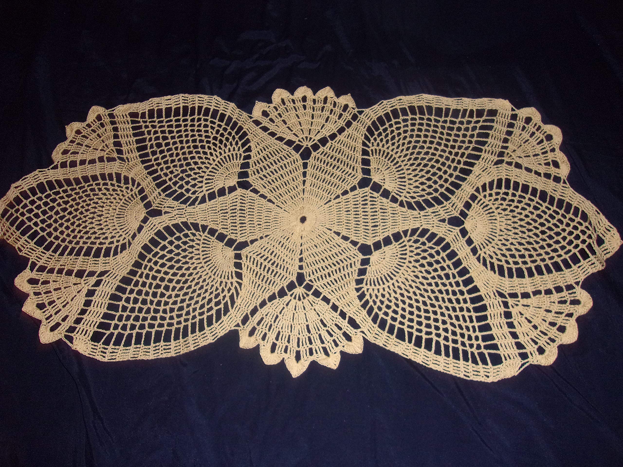 Oval Pineapple Doily Hunter Linens Home Living Efp Osteology Org